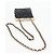 CHANEL Borsa a Spalla Matelassé con Catena in Pelle di Agnello Nera Oro CC Auth 125435SAM Nero D'oro - vista 7