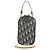 Borsa a catena Montaigne in tela Trotter Christian Dior blu navy oro Auth 146071SAM D'oro - vista 13