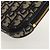 Borsa a catena Montaigne in tela Trotter Christian Dior blu navy oro Auth 146071SAM D'oro - vista 18