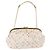 LOUIS VUITTON Pochette Omoniere Satin Multicolore Bianca M92060 LV Auth 134363SAV Bianco
