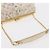 LOUIS VUITTON Pochette Omoniere Satin Multicolore Bianca M92060 LV Auth 134363SAV Bianco - vista 7