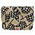 CHANEL Borsa a Spalla Matelassé con Catena Nylon Marrone Oro CC Auth 144002M D'oro - vista 2