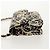 CHANEL Borsa a Spalla Matelassé con Catena Nylon Marrone Oro CC Auth 144002M D'oro - vista 3