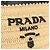 PRADA Borsa a Mano in Pelle di Paglia 2 in 1 Beige Nero Auth ka156V - vista 19
