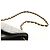Bolso de cadena CHANEL de piel de cordero negro con cadena dorada CC Auth 148654SAM Dorado - vista 15