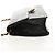 Bolso de cadena CHANEL de piel de cordero negro con cadena dorada CC Auth 148654SAM Dorado - vista 3