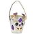 Borsa a mano in pelle GUCCI Argento Auth 153926SAM