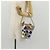 Borsa a mano in pelle GUCCI Argento Auth 153926SAM - vista 24