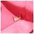 CHANEL Bolsa de Ombro Matelassé em Couro de Cordeiro Rosa Ouro CC Auth ka592SAM Dourado - vista 11