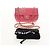 CHANEL Bolsa de Ombro Matelassé em Couro de Cordeiro Rosa Ouro CC Auth ka592SAM Dourado - vista 12