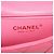 CHANEL Bolsa de Ombro Matelassé em Couro de Cordeiro Rosa Ouro CC Auth ka592SAM Dourado - vista 24