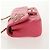 CHANEL Bolsa de Ombro Matelassé em Couro de Cordeiro Rosa Ouro CC Auth ka592SAM Dourado - vista 3