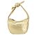 Borsa a Spalla in Pelle PRADA Oro Auth 156454SAV D'oro - vista 13