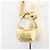 Borsa a Spalla in Pelle PRADA Oro Auth 156454SAV D'oro - vista 24