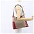 Borsa a Spalla Gancini in Tela Beige Argento Salvatore Ferragamo Auth gh1189 - vista 24