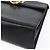 Borsa a mano in pelle Gancini Salvatore Ferragamo 2 in 1 Nero Oro Auth BA7984 - vista 12