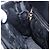Borsa a mano in pelle Gancini Salvatore Ferragamo 2 in 1 Nero Oro Auth BA7984 - vista 20