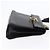 Borsa a mano in pelle Gancini Salvatore Ferragamo 2 in 1 Nero Oro Auth BA7984 - vista 5