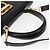 Borsa a mano in pelle Gancini Salvatore Ferragamo 2 in 1 Nero Oro Auth BA7984 - vista 7