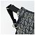 Borsa a Spalla in Tela Trotter Christian Dior Navy Argento Auth 147086 Blu navy - vista 14