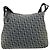 Borsa a Spalla in Tela Trotter Christian Dior Navy Argento Auth 147086 Blu navy - vista 2