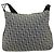 Borsa a Spalla in Tela Trotter Christian Dior Navy Argento Auth 147086 Blu navy - vista 3
