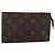 Bucket LOUIS VUITTON Monogramma Secchiello PM Pochette Accessorio LV Auth ar13831