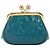 Portafoglio Miu Miu in Smalto Blu Turchese Oro Auth BA8464 D'oro - vista 3