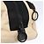 Borsa sportiva CHANEL in nylon beige e nero CC Auth BA8411 - vista 12