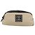 Borsa sportiva CHANEL in nylon beige e nero CC Auth BA8411 - vista 2