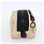 Borsa sportiva CHANEL in nylon beige e nero CC Auth BA8411 - vista 4