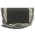 CHANEL Matelassé Boy Chanel Borsa a Spalla con Catena in Pelle di Agnello Nera CC Auth 29190SAM Nero