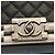 CHANEL Matelassé Boy Chanel Borsa a Spalla con Catena in Pelle di Agnello Nera CC Auth 29190SAM Nero - vista 17