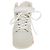 Sneakers Trainer LOUIS VUITTON in pelle Alte Bianche 1A5A0D LV Auth ak173SM Bianco - vista 2