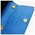 CHANEL Borsa a Mano in Pelle di Agnello Blu CC Auth hk455SAV - vista 9