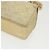 CHANEL Matelassé Schultertasche mit Drehverschluss aus Lammleder Gold CC Auth 31382V Golden - Ansicht 16