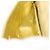 CHANEL Matelassé Schultertasche mit Drehverschluss aus Lammleder Gold CC Auth 31382V Golden - Ansicht 22
