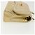 CHANEL Matelassé Schultertasche mit Drehverschluss aus Lammleder Gold CC Auth 31382V Golden - Ansicht 4