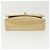 CHANEL Matelassé Schultertasche mit Drehverschluss aus Lammleder Gold CC Auth 31382V Golden - Ansicht 5