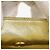 CHANEL Matelassé Schultertasche mit Drehverschluss aus Lammleder Gold CC Auth 31382V Golden - Ansicht 9