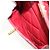 CHANEL Borsa a Mano Matelassé con Catena in Pelle di Agnello Rossa CC Auth 31892V Rosso - vista 17