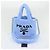 PRADA Borsa a Mano Terry 2 in 1 Azzurro Chiaro Nero Auth 47188SAV Blu chiaro - vista 12