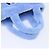 PRADA Borsa a Mano Terry 2 in 1 Azzurro Chiaro Nero Auth 47188SAV Blu chiaro - vista 7