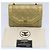 CHANEL Borsa a Spalla con Catena Matelassé e Chiusura a Girello in Pelle di Agnello Oro CC Auth 51274SAM D'oro - vista 12
