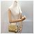 CHANEL Borsa a Spalla con Catena Matelassé e Chiusura a Girello in Pelle di Agnello Oro CC Auth 51274SAM D'oro - vista 25