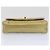 CHANEL Borsa a Spalla con Catena Matelassé e Chiusura a Girello in Pelle di Agnello Oro CC Auth 51274SAM D'oro - vista 5