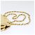 CHANEL Borsa a Spalla Matelassé in Pelle con Catena Dorata CC Auth 53015SAM D'oro - vista 14