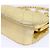 CHANEL Borsa a Spalla Matelassé in Pelle con Catena Dorata CC Auth 53015SAM D'oro - vista 15