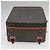 Maleta GOYARD Herringbone Trolley PM en PVCCanvas marrón Auth mr552SAM Castaño - vista 7