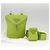 Borsa a Spalla PRADA in Tela Argento Verde Auth 102538SAV - vista 12